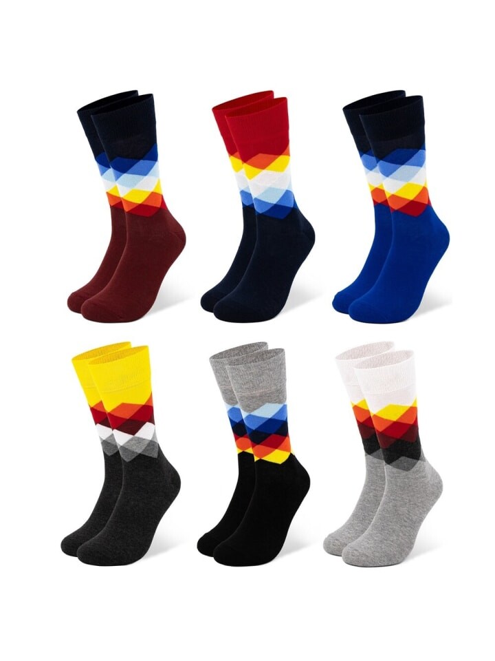 

Носки Occulto 6er Pack Bunte Sigi, цвет karo