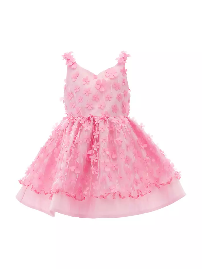 цена Розовое платье с цветочным принтом Ravine для маленьких девочек, маленьких девочек и девочек Tulleen, розовый