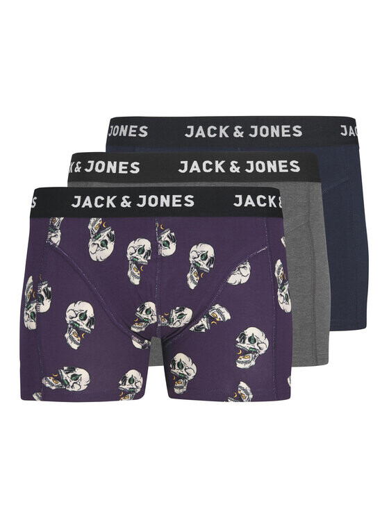 

Комплект из 3 боксеров Jack&Jones, мультиколор