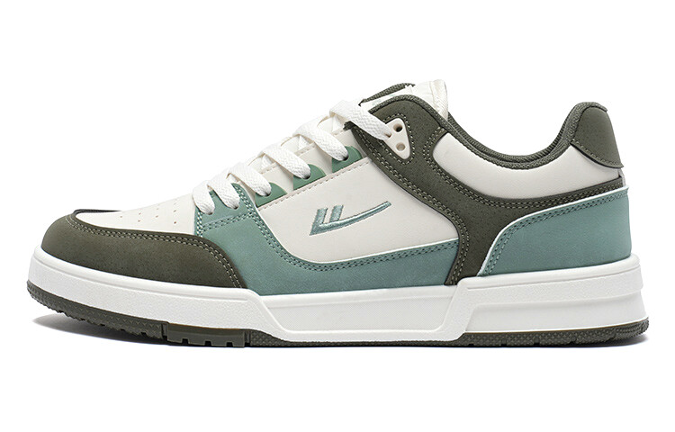 

Кроссовки WARRIOR Skateboarding Shoes Men Low-top Rice Light Green, зеленый