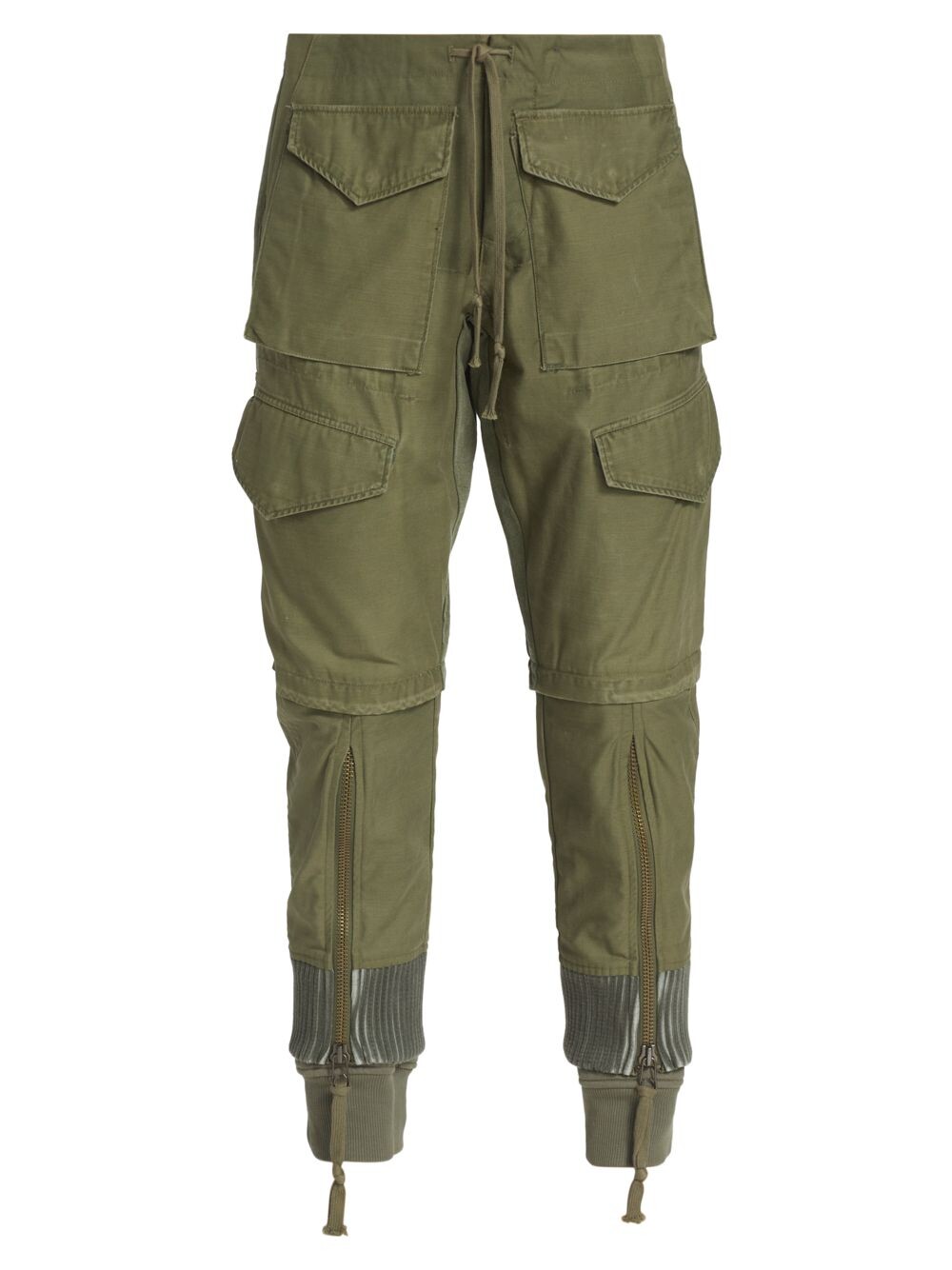 

Холщовые брюки-карго с кулиской Greg Lauren
