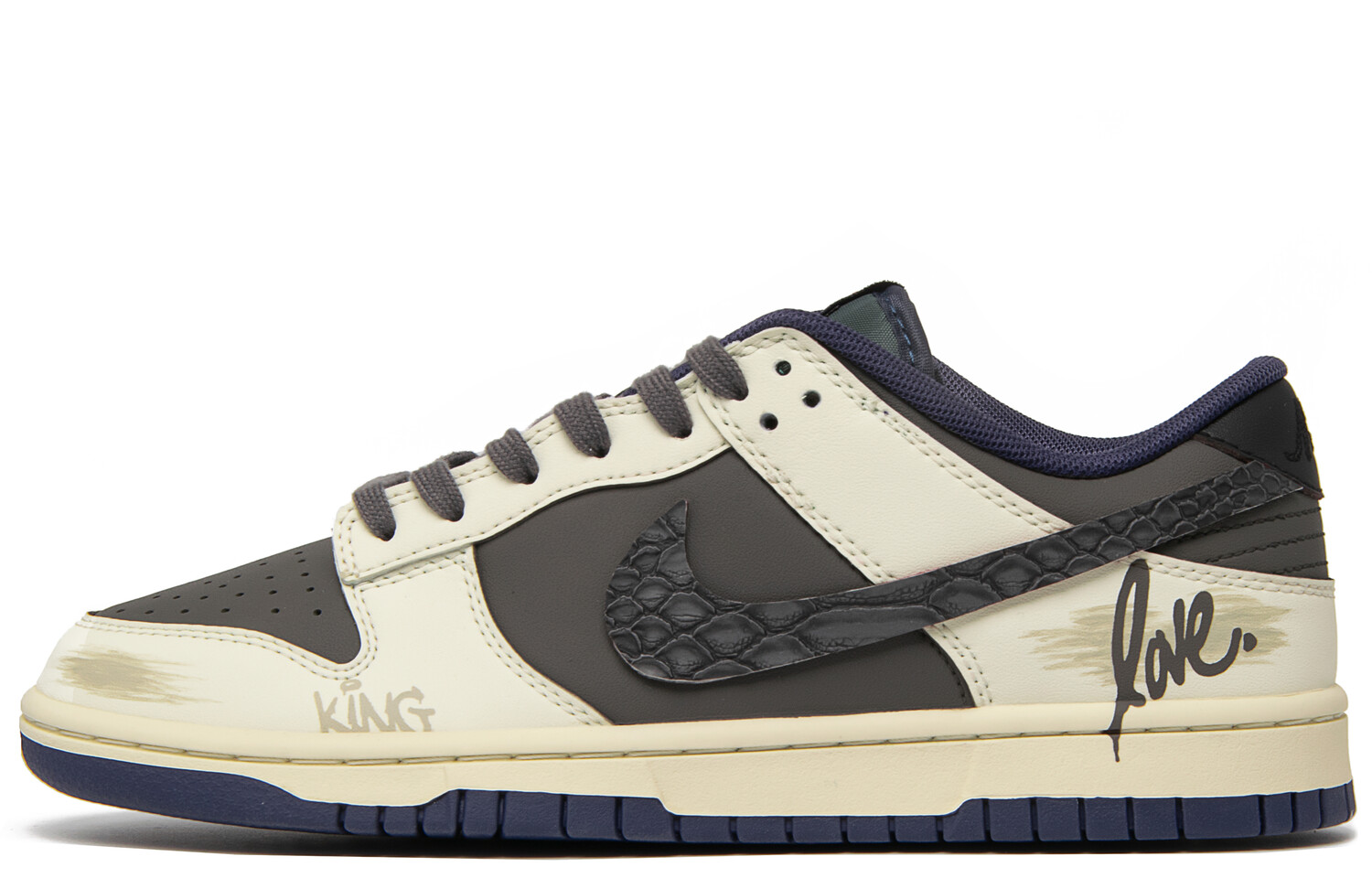 

Кроссовки Nike Dunk Skateboarding Shoes Men Low-top Beige/brown, цвет Off White