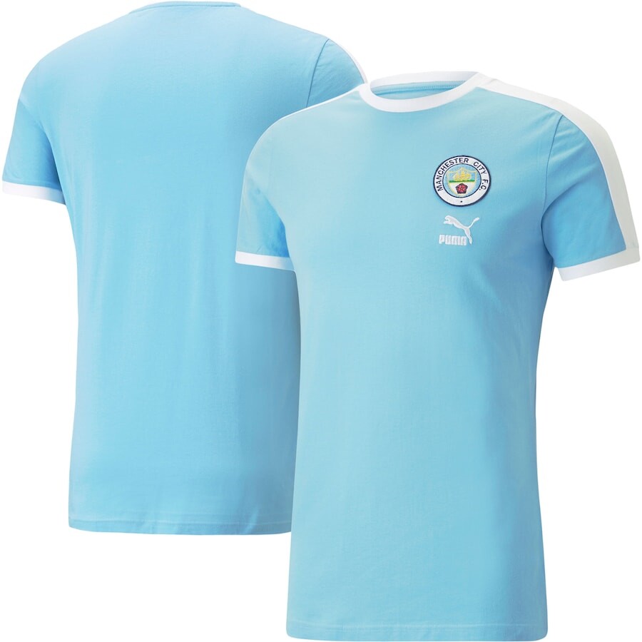 

Футболка с коротким рукавом Puma Manchester City, синий