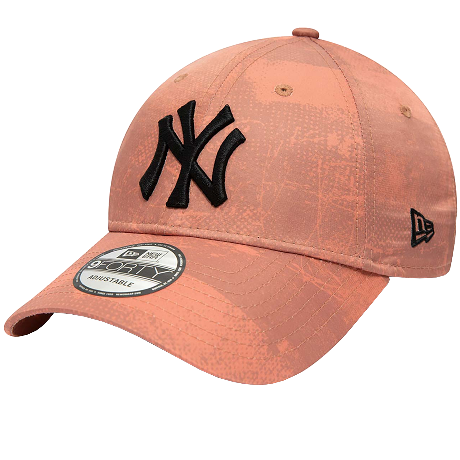 Бейсболка NEW ERA New Era MLB 9FORTY New York Yankees Print, розовый