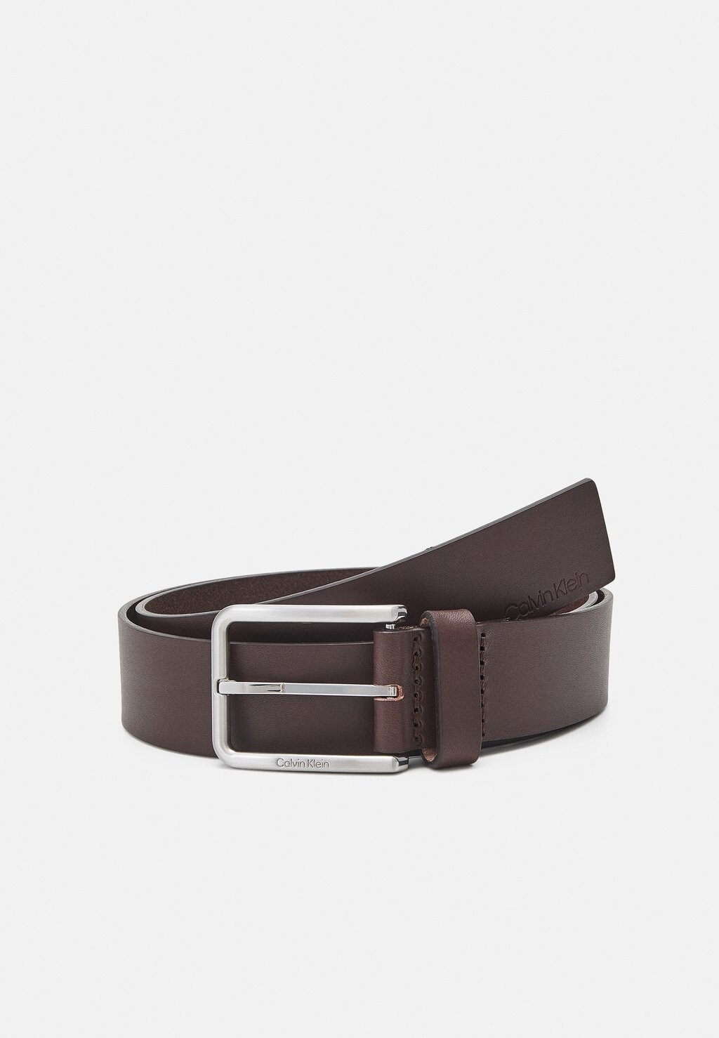 

Ремень деловой WARMTH Calvin Klein, цвет dark brown
