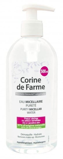 Мицеллярная жидкость для снятия макияжа, 500 мл Corine de Farme, HBV
