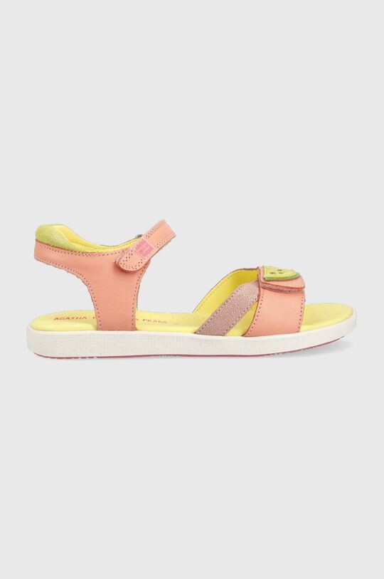 

Детские кожаные сандалии Agatha Ruiz de la Prada, розовый