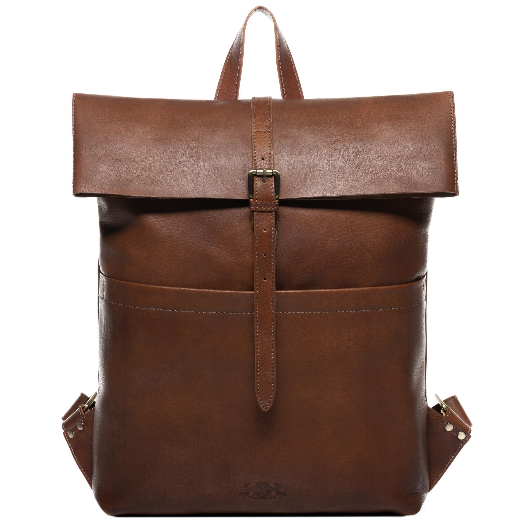 Рюкзак SID & VAIN Leder Leder Backpack Herren CLAY, коричневый
