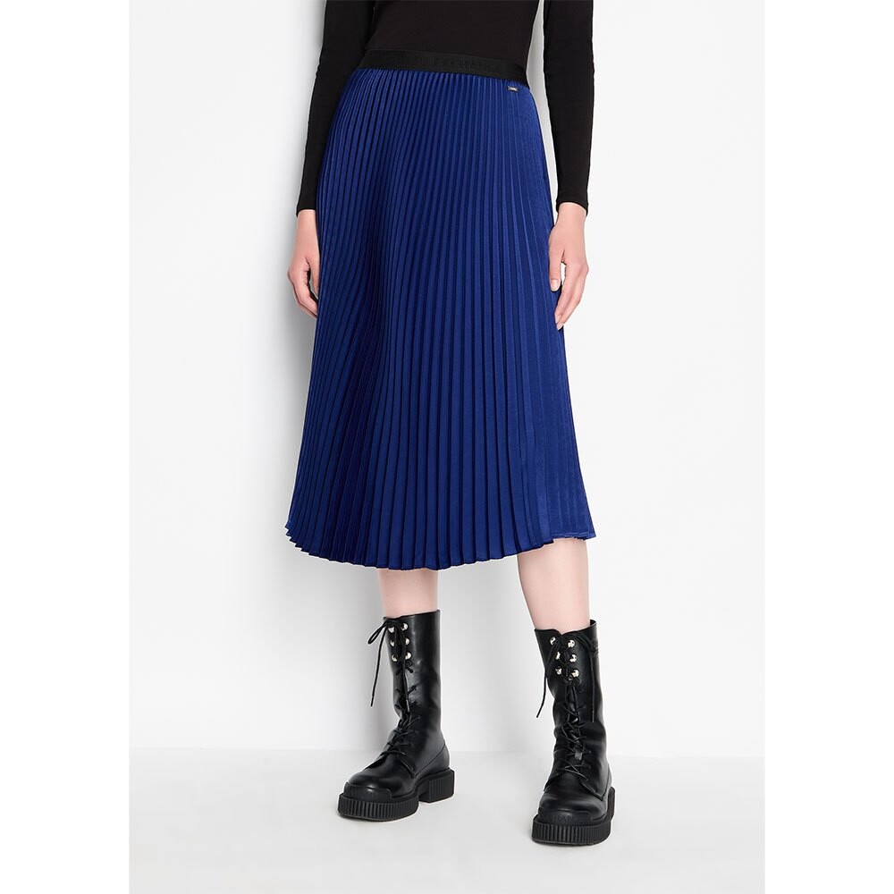 

Юбка Armani Exchange 6RYN75_YN6PZ Midi, синий