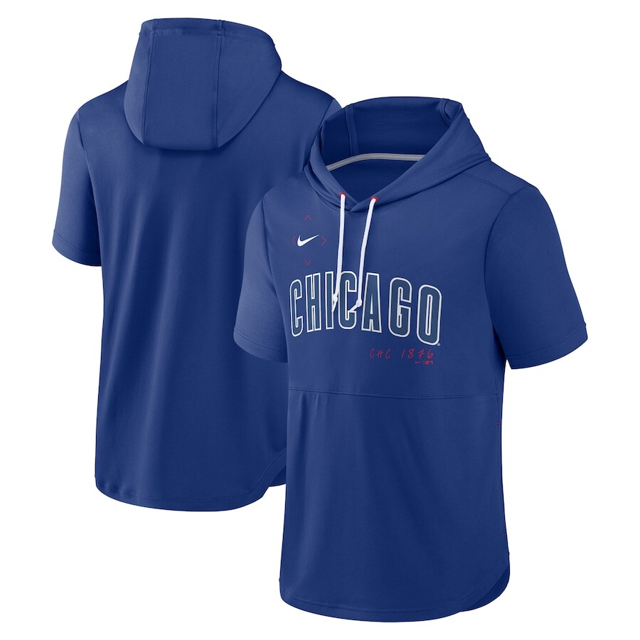 

Пуловер с капюшоном Nike Chicago Cubs, роял