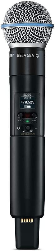 

Беспроводная микрофонная система Shure SLXD2/B58-G58-U