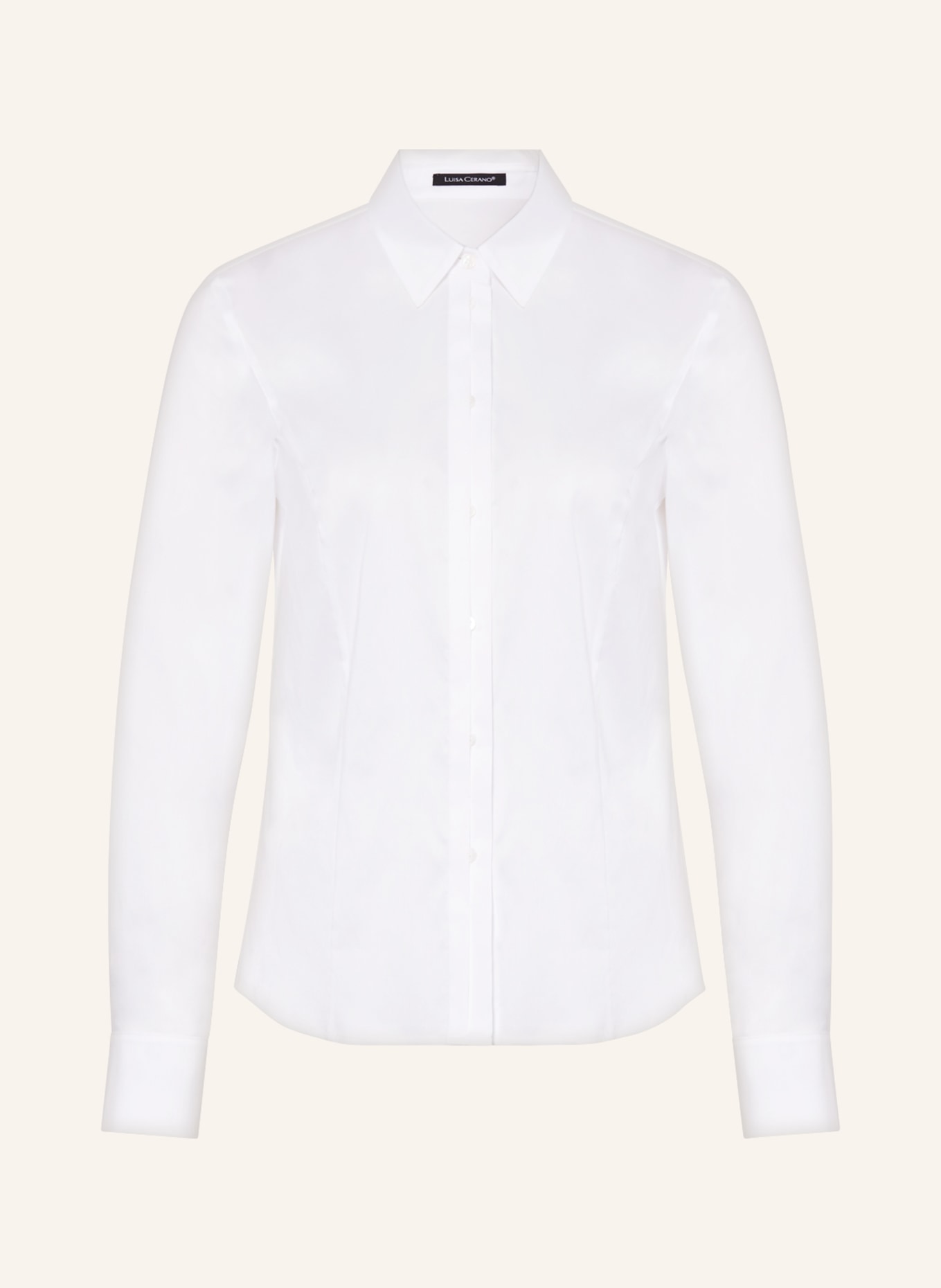 цена Рубашка блузка LUISA CERANO, белый