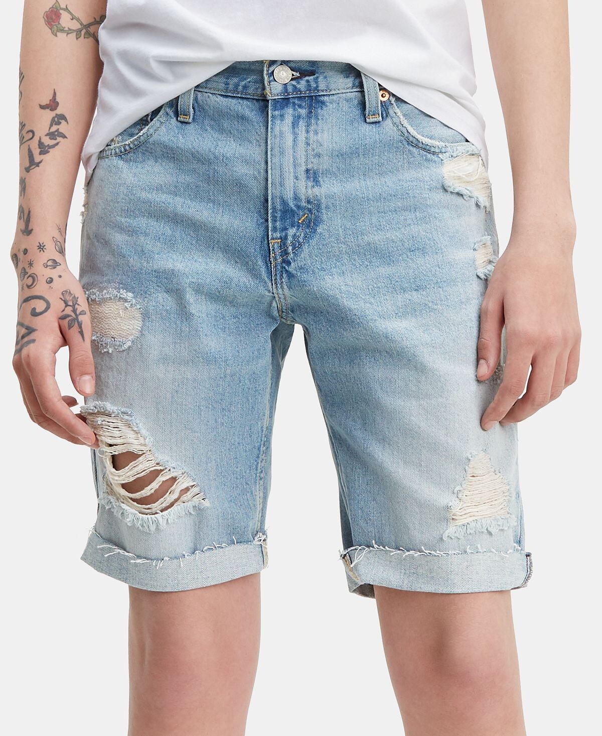 Мужские обрезанные эластичные шорты 511 Slim Levi's