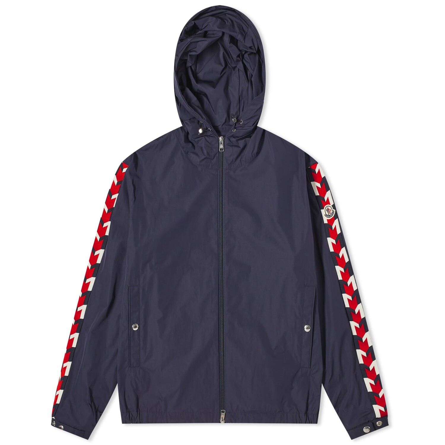 

Куртка Moncler Moyse Taping Hooded, темно-синий