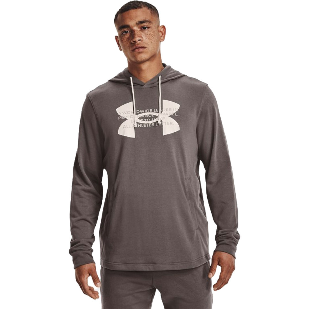 Худи Under Armour Rival Terry Logo, серый