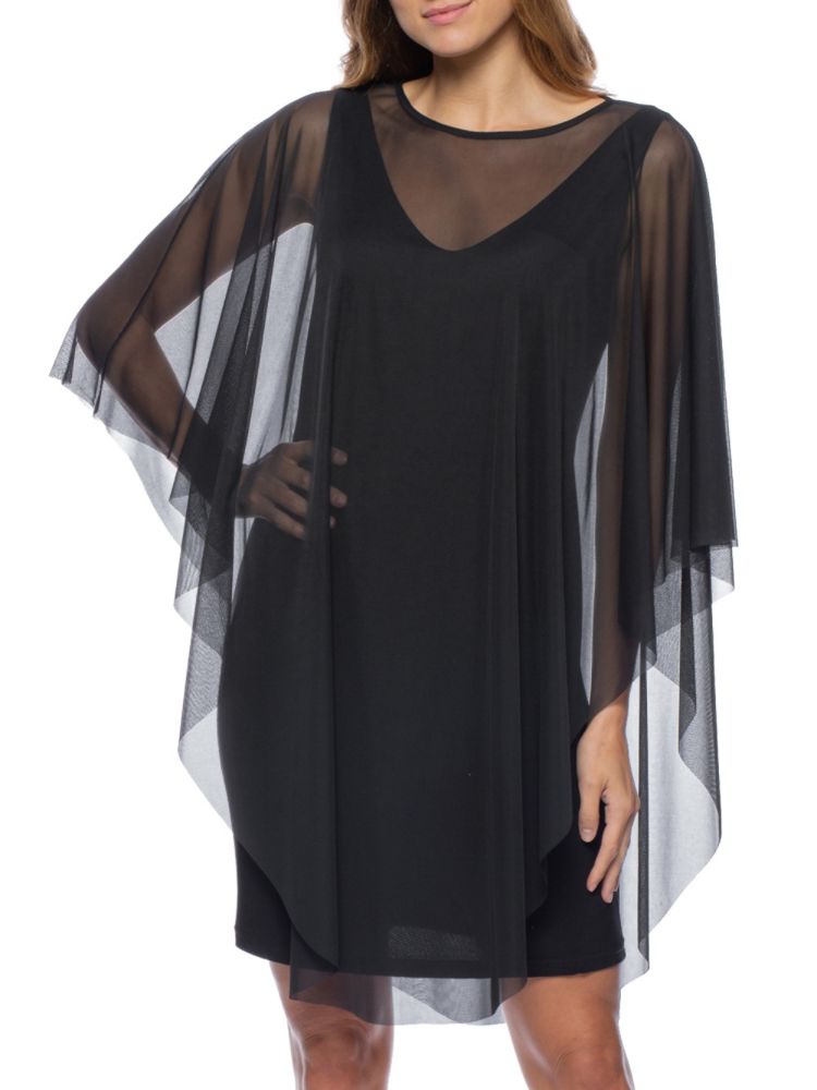 Платье-футляр из сетчатой ткани Marina, черный платье прикрытие из сетчатой ткани forever 21