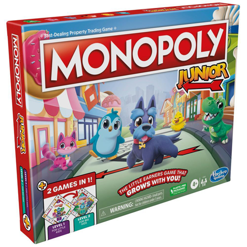 Настольная игра Monopoly Junior: 2 Games In 1