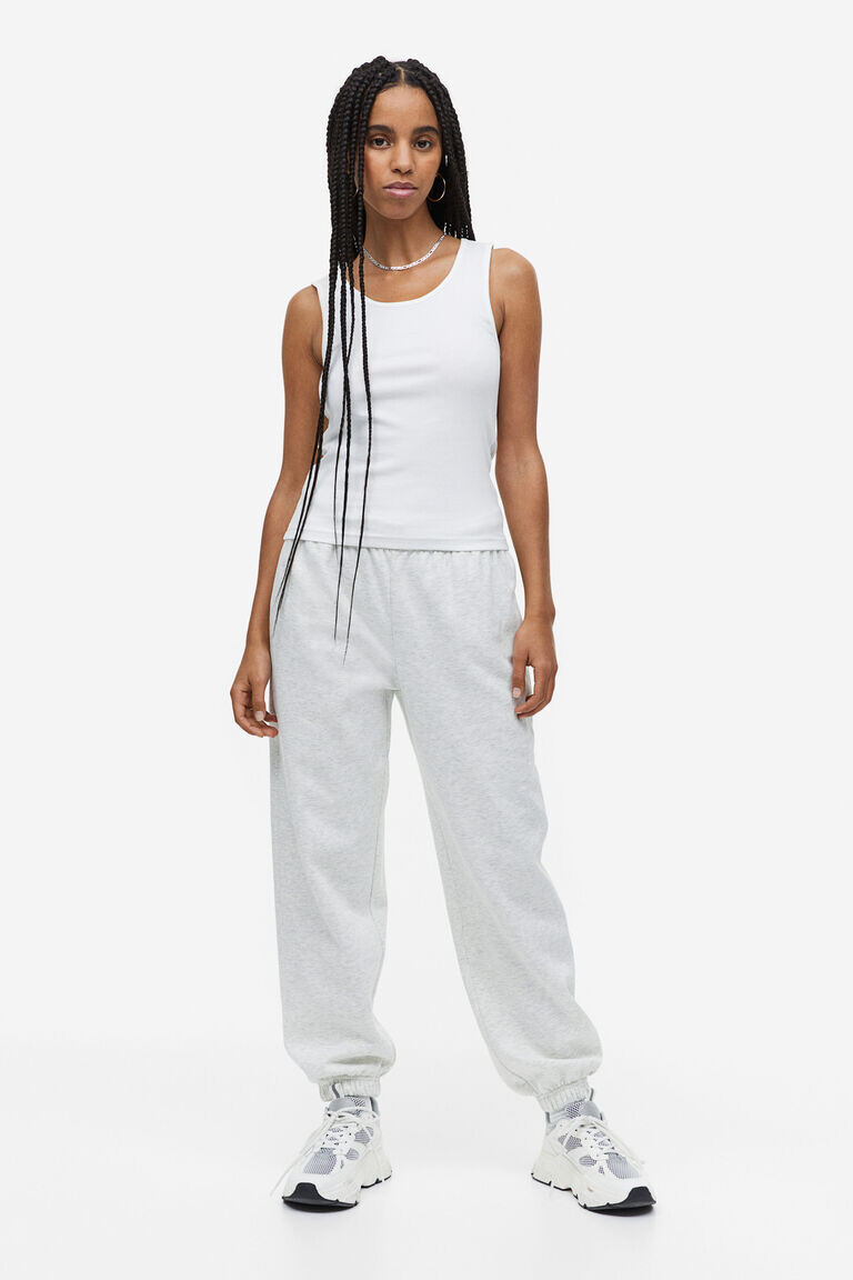 

Джоггеры оверсайз H&M, серый