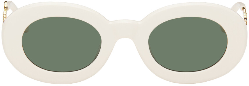 

Off-White Солнцезащитные очки Le Chouchou Les Lunettes Pralu Jacquemus