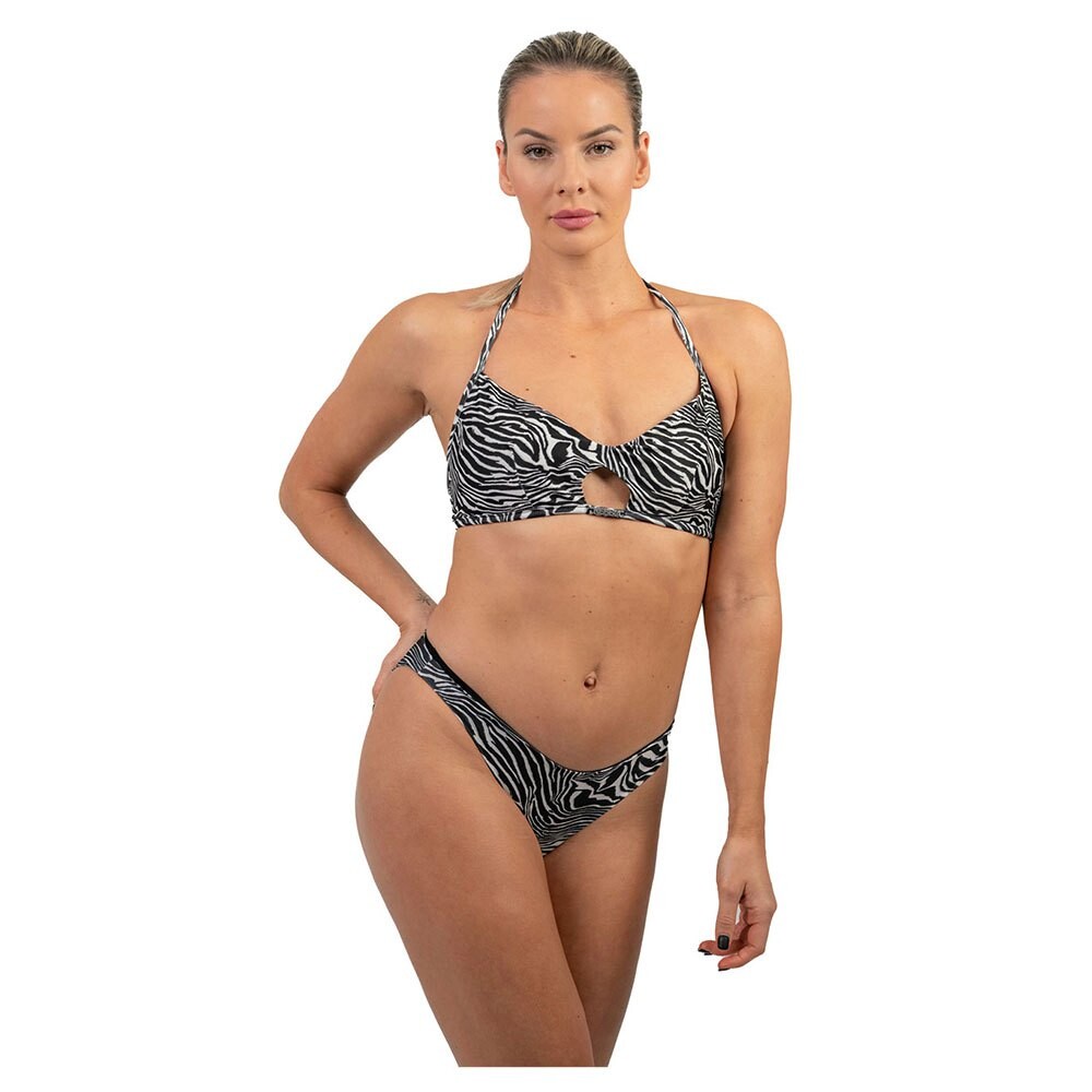 

Топ бикини Nebbia Ilhéus Zebra, черный