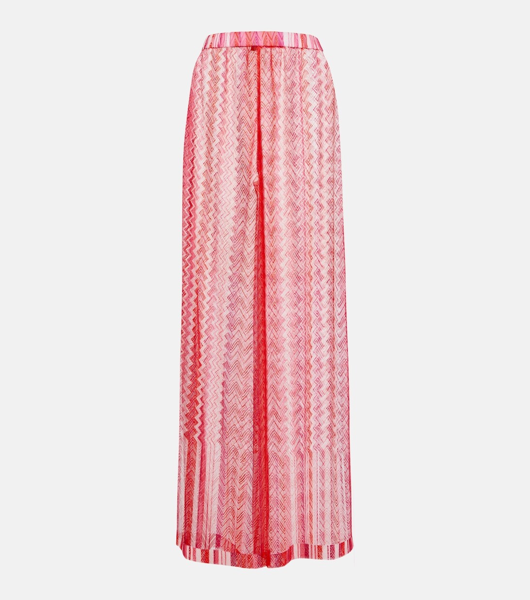

Широкие брюки с зигзагом Missoni, розовый