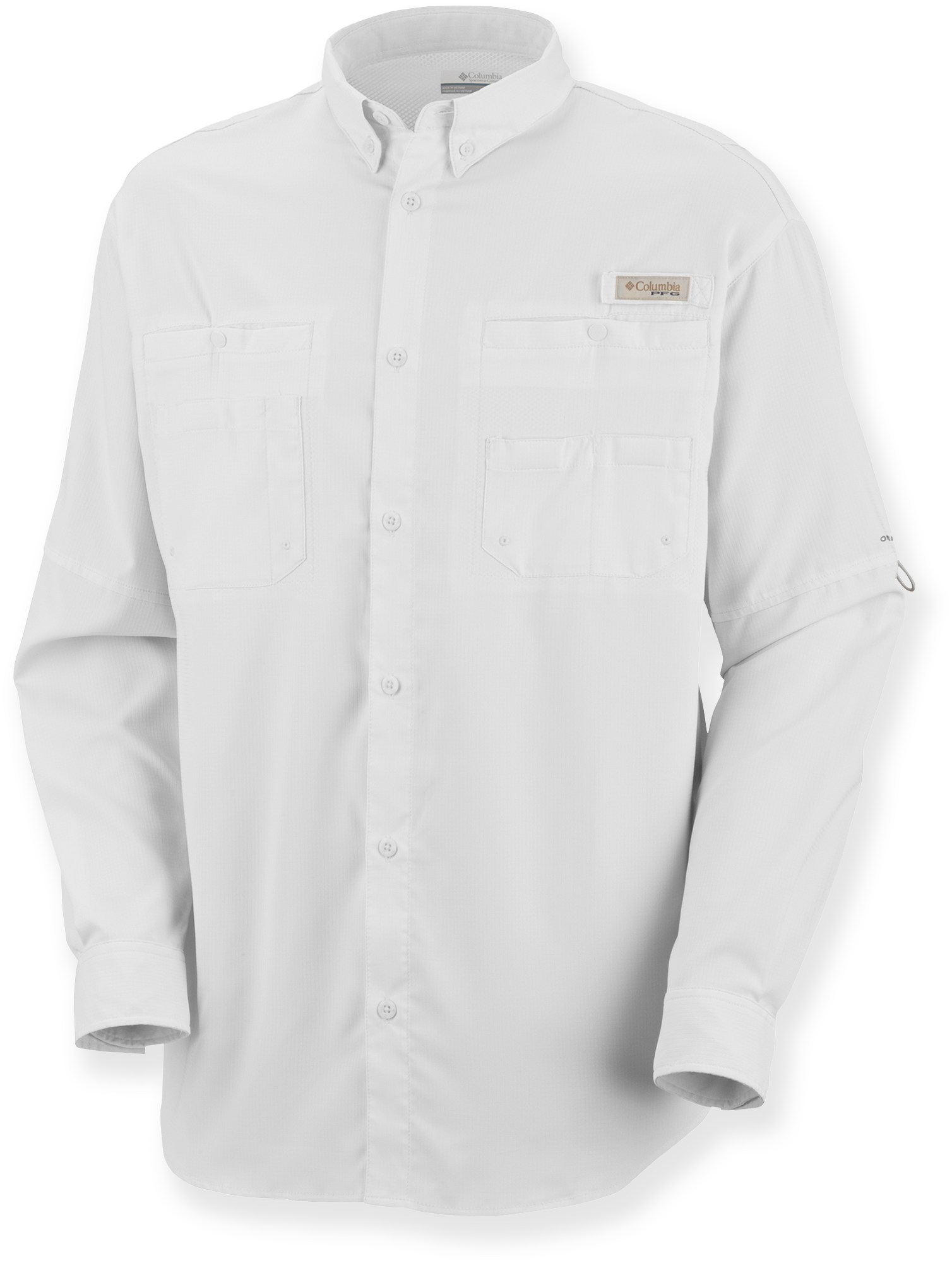 Рубашка с длинным рукавом PFG Tamiami II — мужская Columbia, белый
