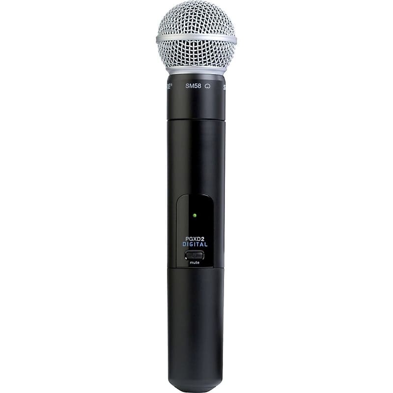 

Микрофон Shure PGXD2/SM58 Wireless Microphone Transmitter with SM58 (Band X8: 902 - 928 MHz)