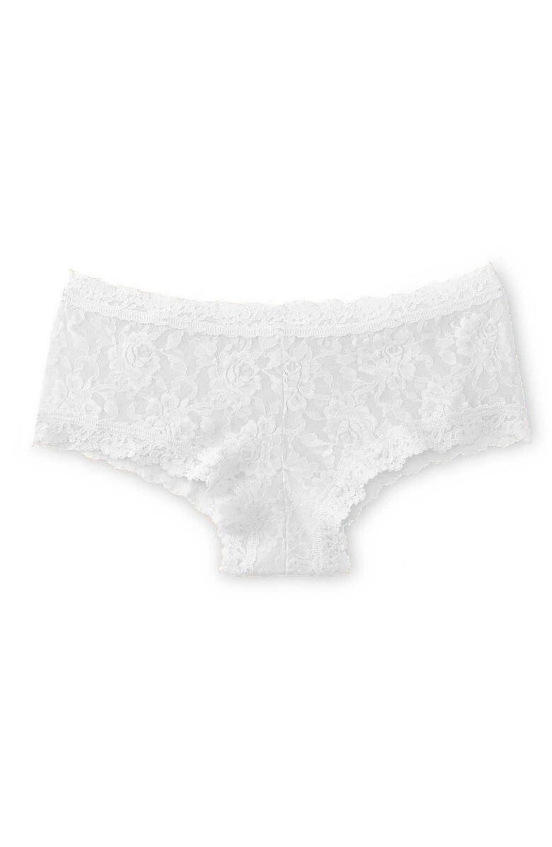 

Фирменные кружевные шорты для мальчиков HANKY PANKY, белый