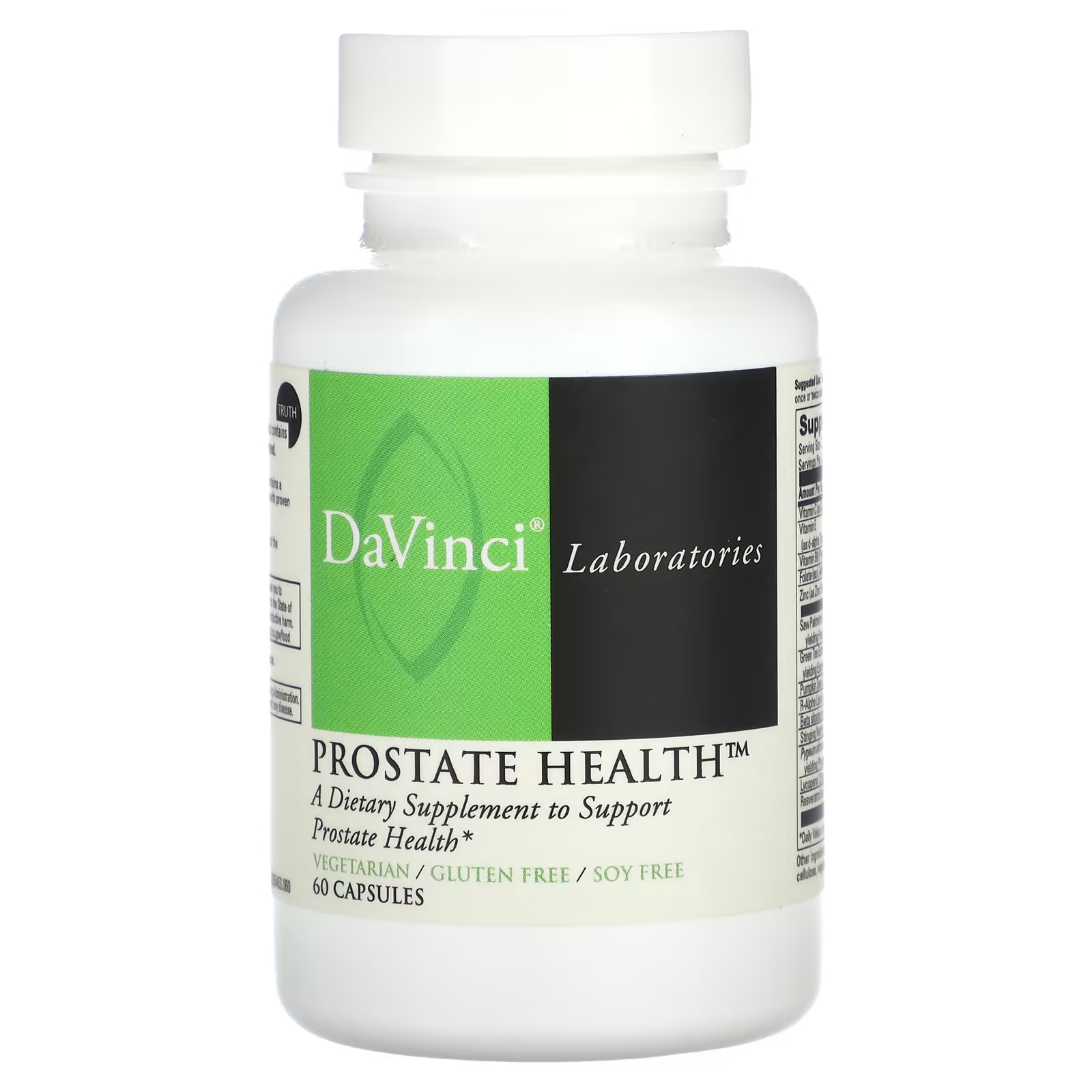 DaVinci Laboratories of Vermont Prostate Health 60 капсул комплексная пищевая добавка mcm natural health msm 120 шт