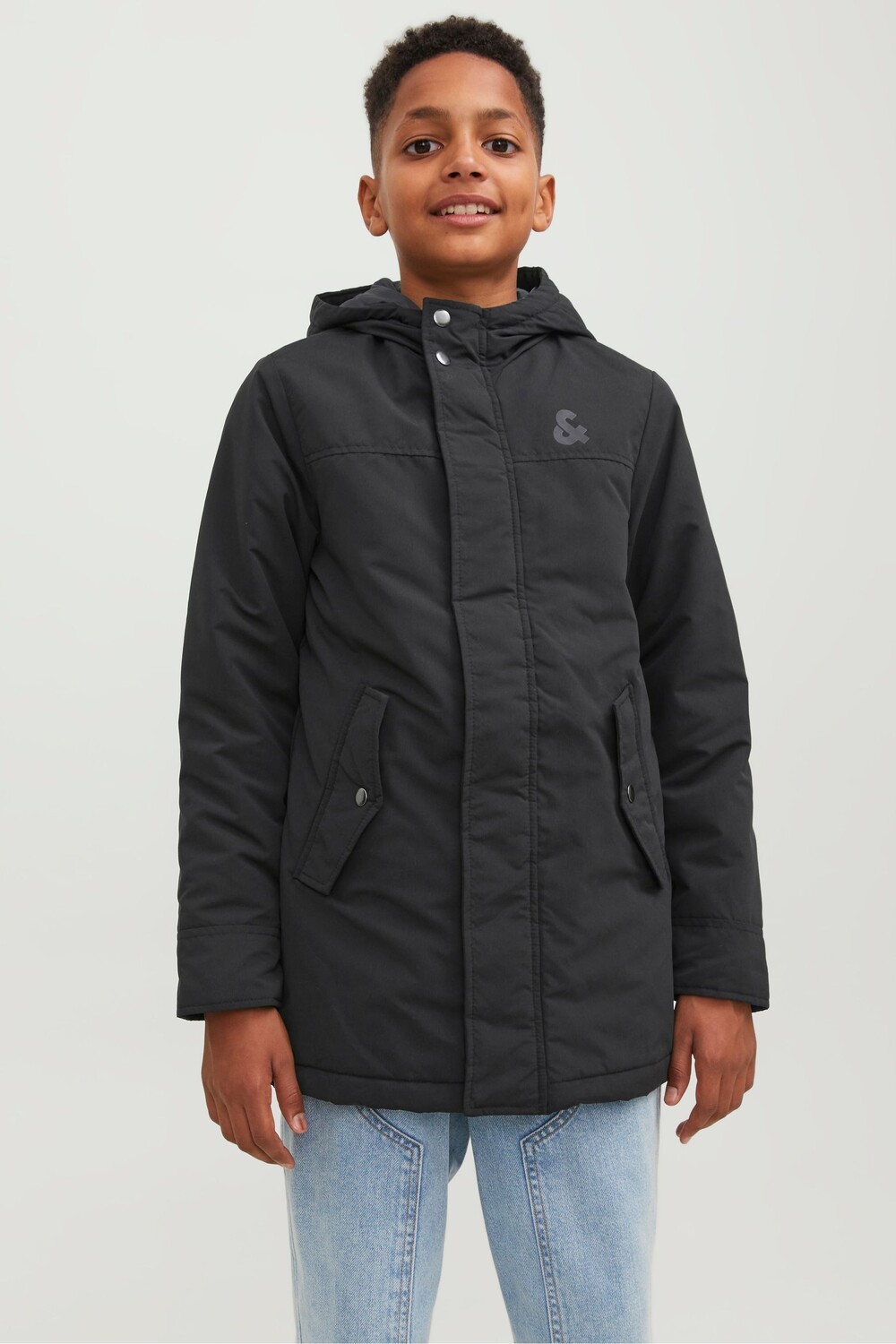 

Парка Джек и Джонс Jack & Jones Junior, черный