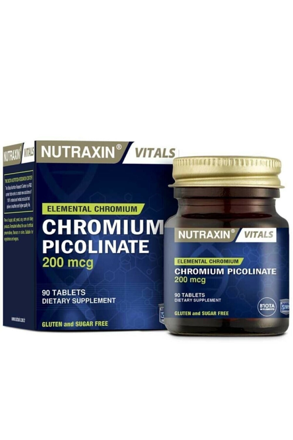 

Nutraxin Пиколинат хрома 90 капсул