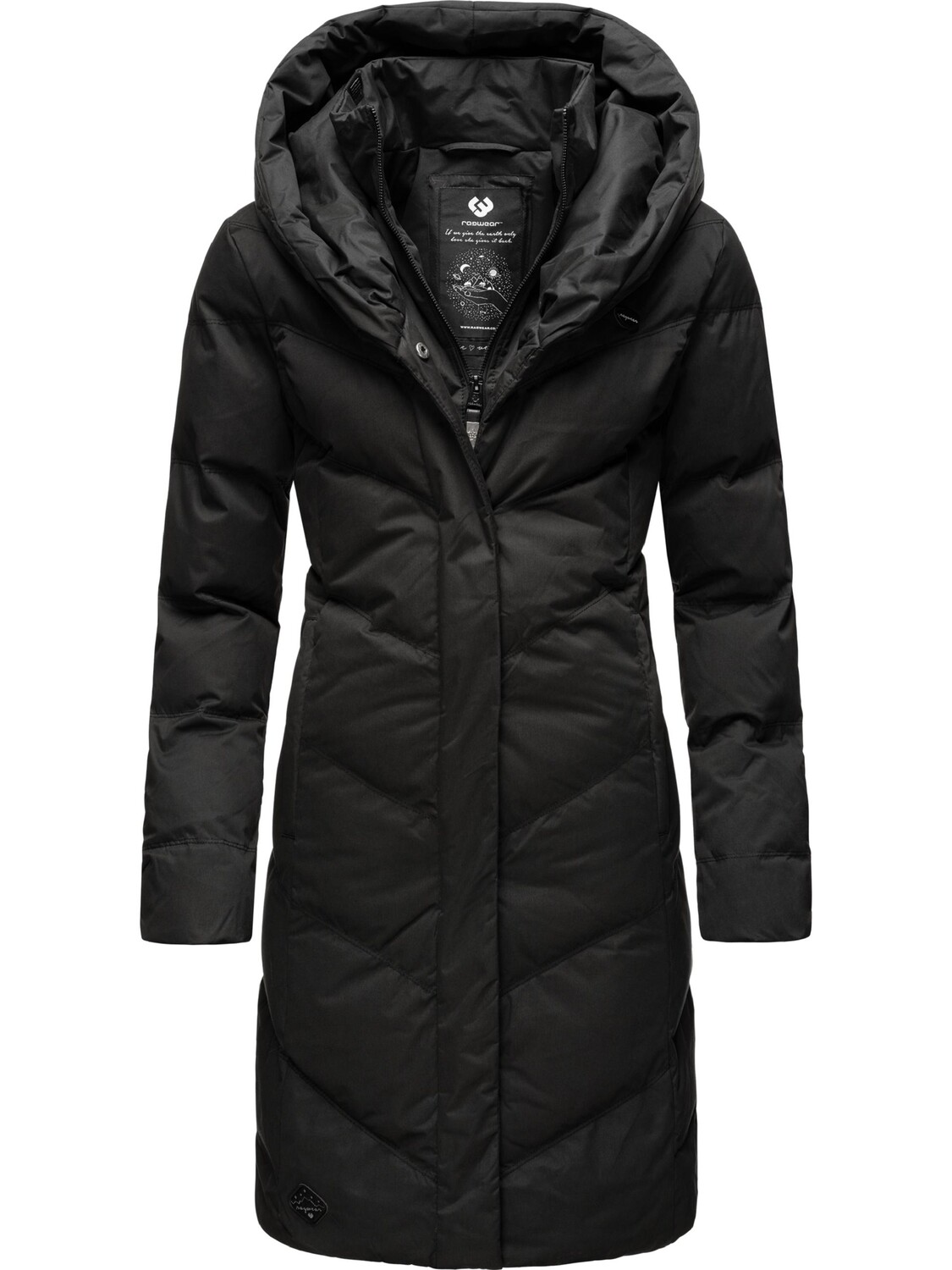 

Пуховик ragwear Natalka, черный