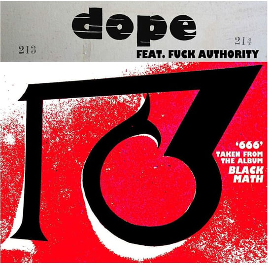 Виниловая пластинка Dope - 666/1381