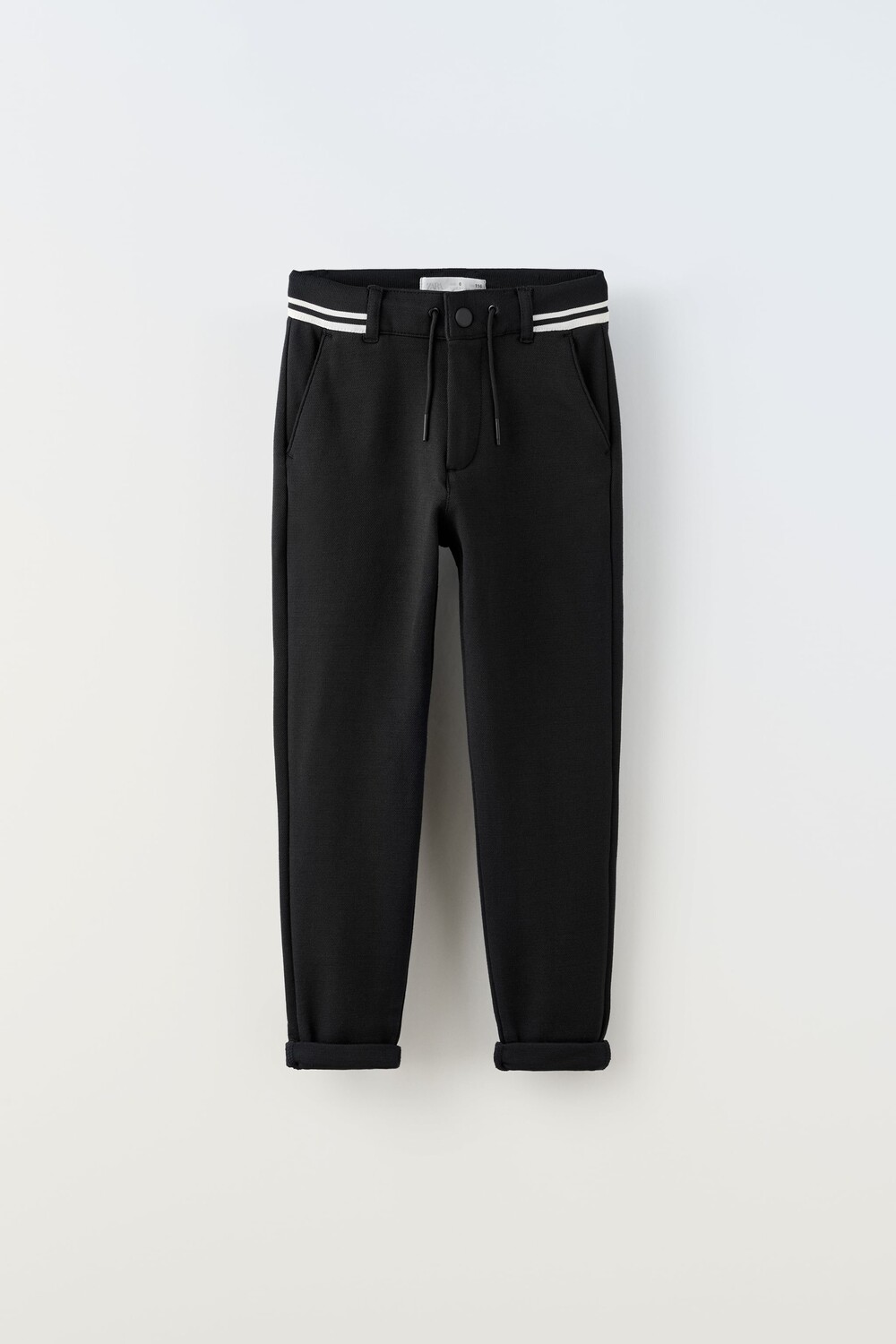 

Брюки в ребро Zara, черный