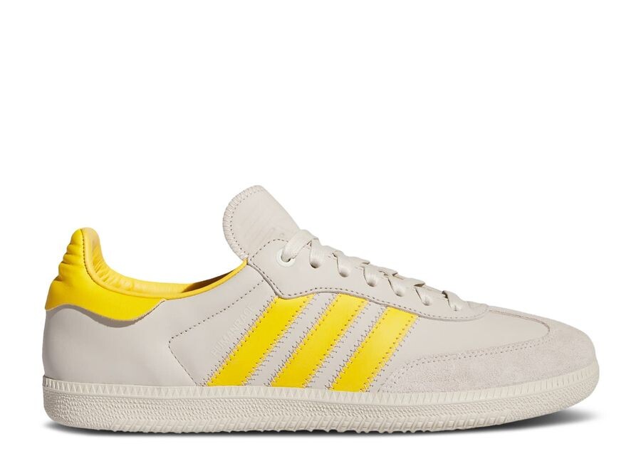 

Кроссовки adidas Pharrell X Samba Human Race, цвет Aluminium Bold Gold