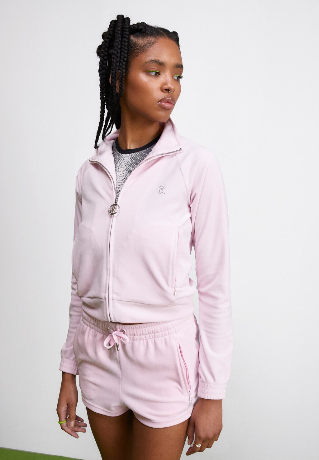 

Толстовка на молнии Juicy Couture, Серый