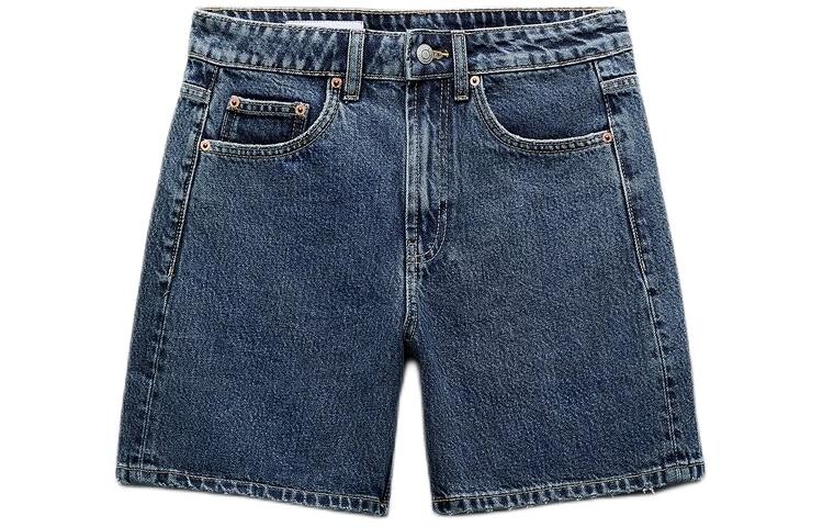 

Джинсовые шорты женские синие Zara