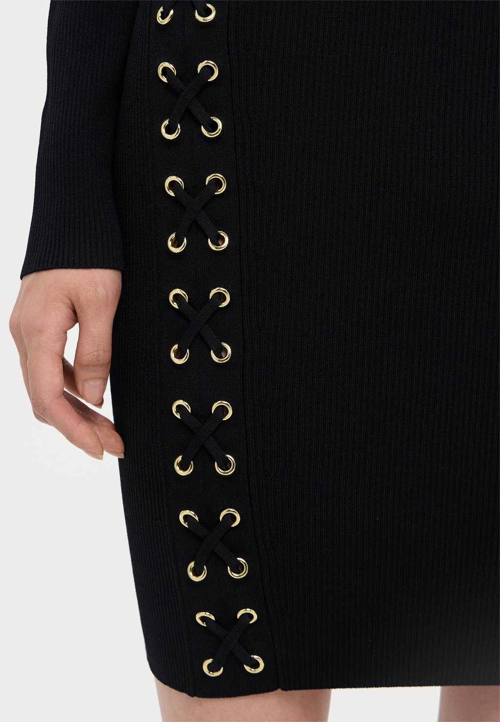 

Платье из джерси LACING DRESS MICHAEL Michael Kors, черный