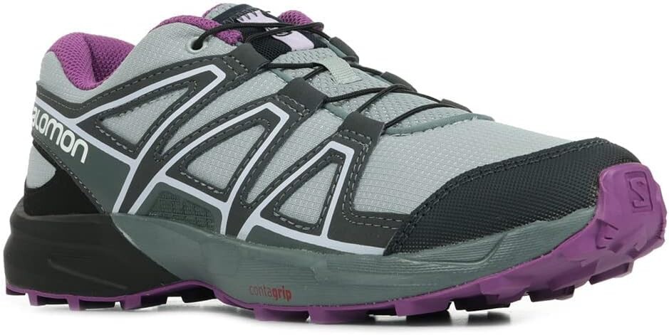 

Кроссовки Speedcross Salomon, цвет Quarry/Black/Sparkling Grape
