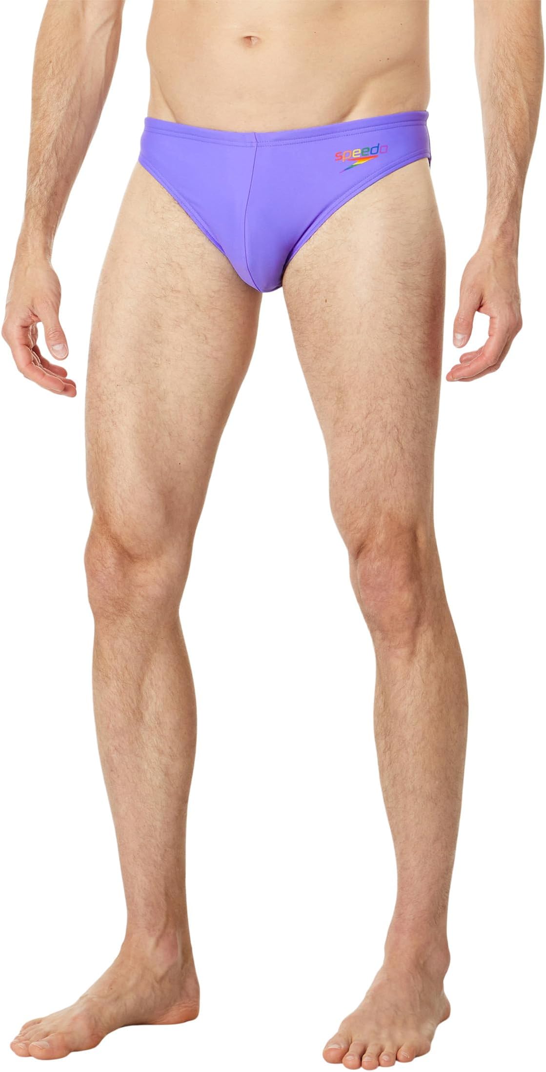 цена Трусы Pride Graphic Solar 1 дюйм Speedo, цвет Electric Purple