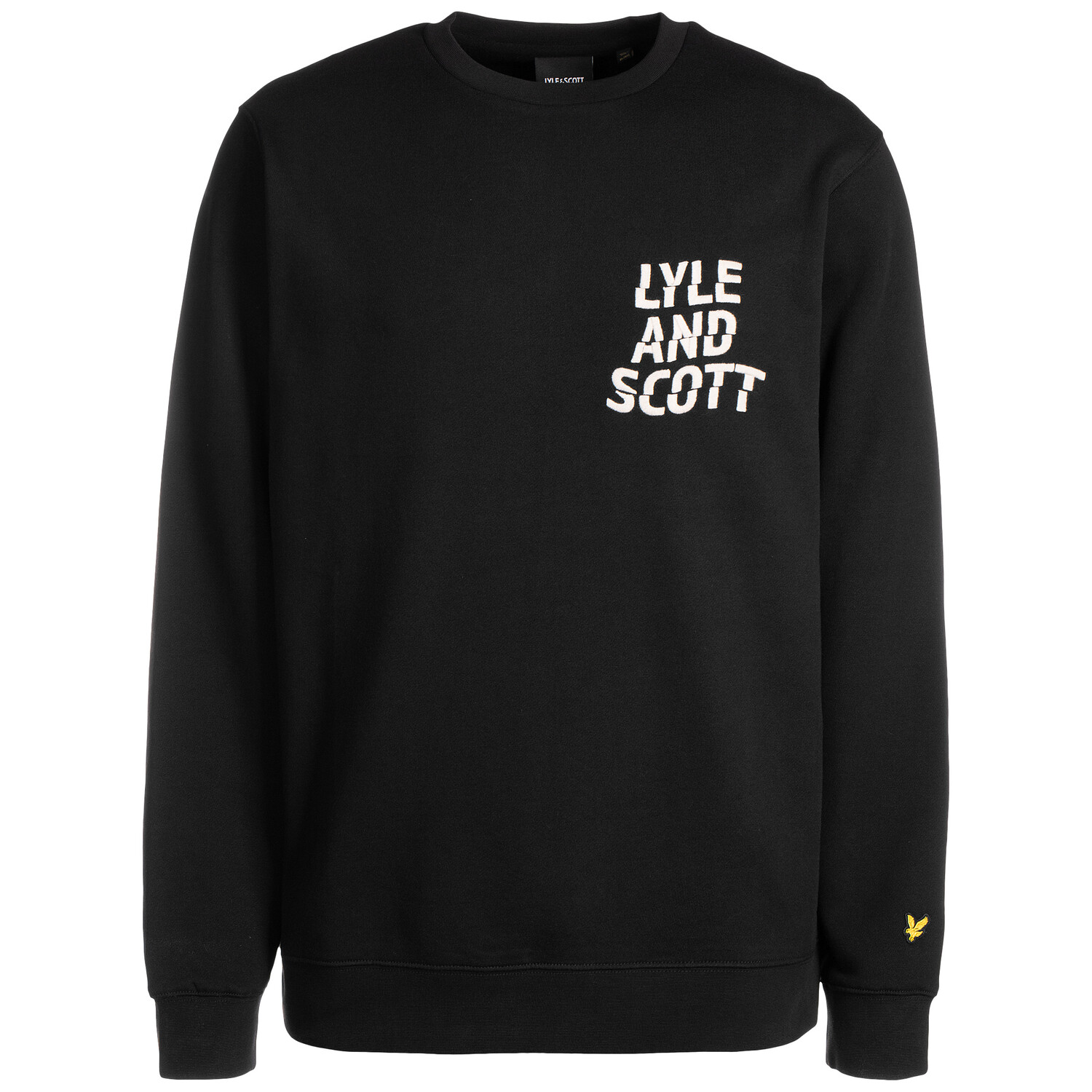 

Толстовка Lyle & Scott Ripple Logo, черный