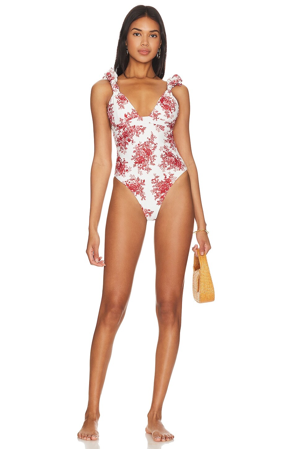 

Купальник LPA Zella, цвет Red & Cream Floral