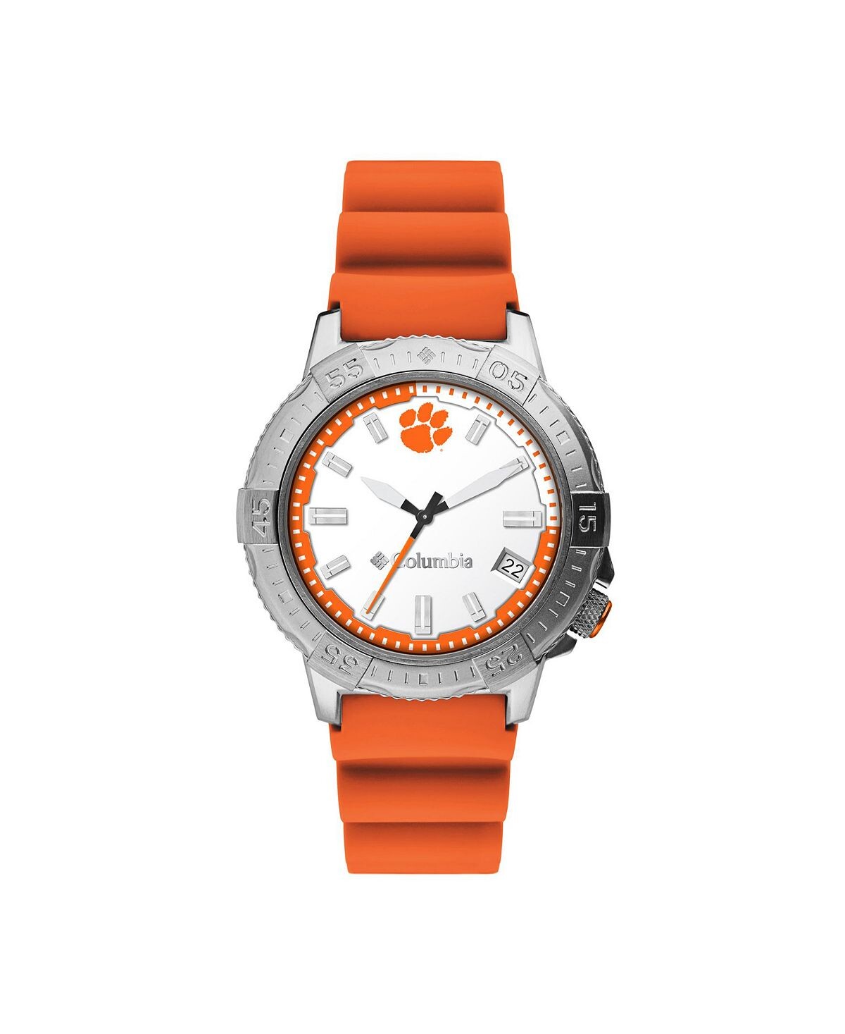

Мужские часы Peak Patrol Clemson с силиконовым ремешком, 45 мм Columbia