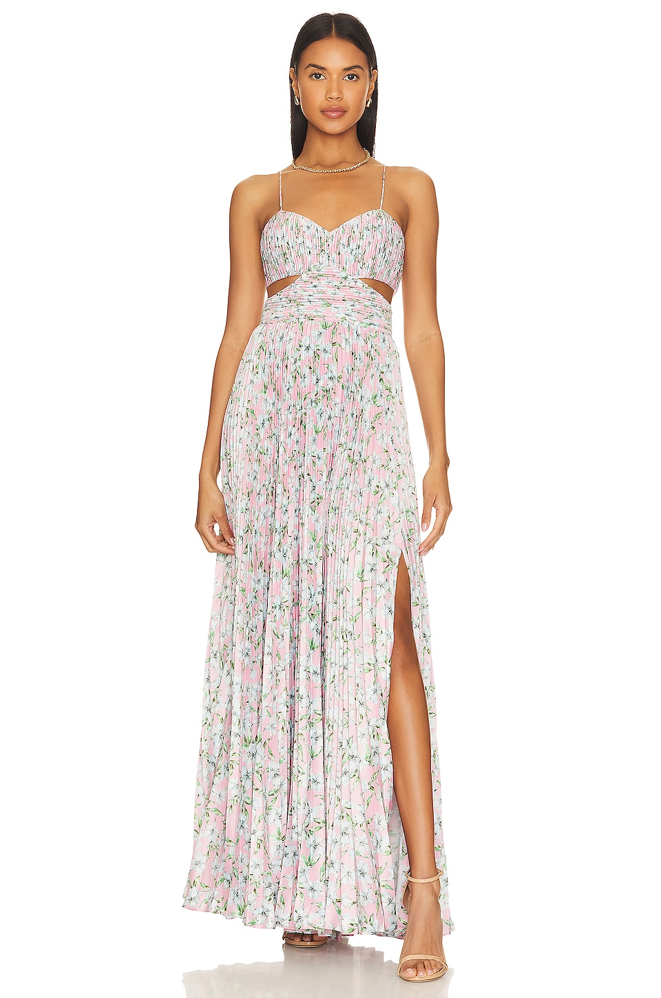 

Платье AMUR Elodie Gown, цвет Rosewater Posey