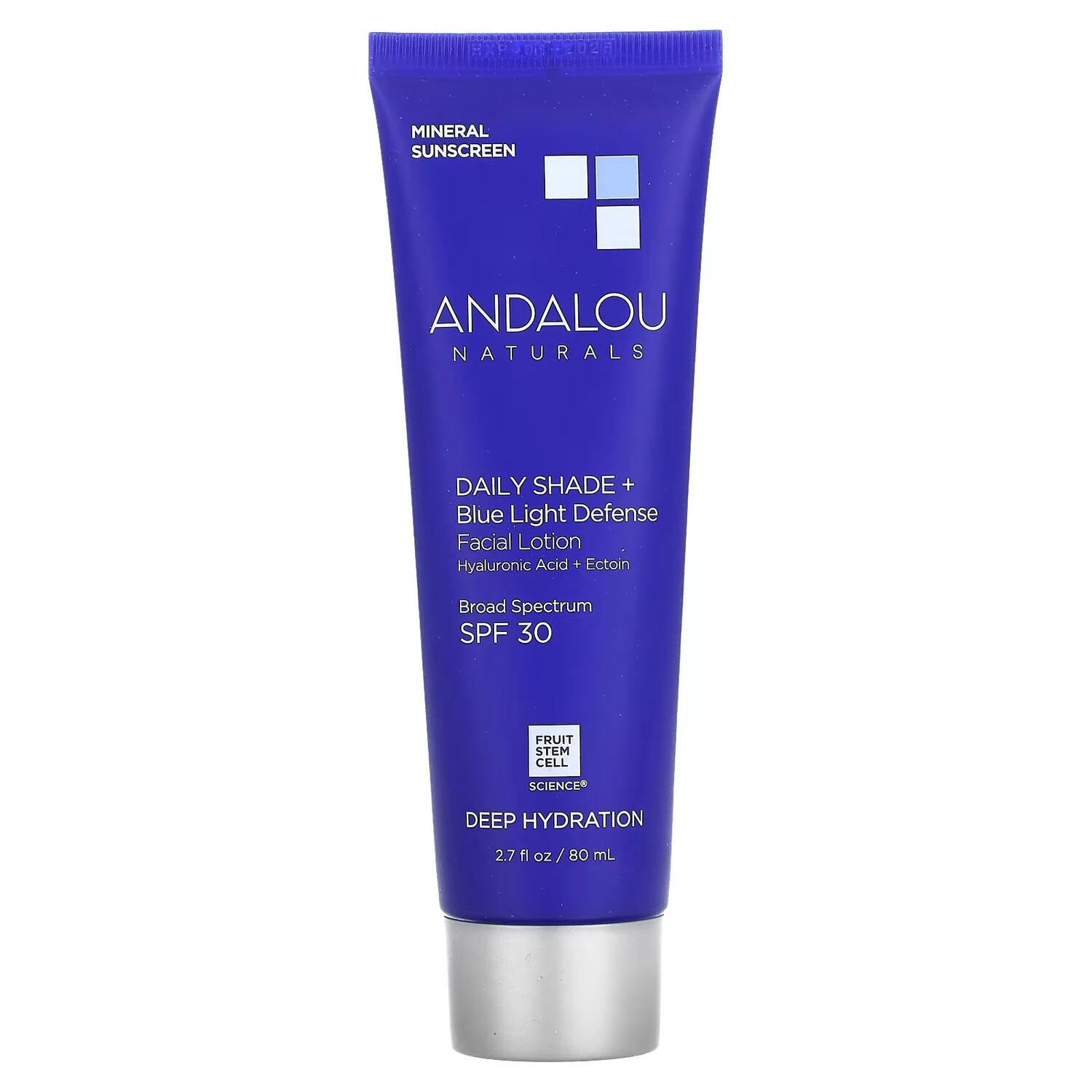 Лосьон для лица Andalou Naturals Daily Shade + Blue Light Defense SPF 30, 80 мл