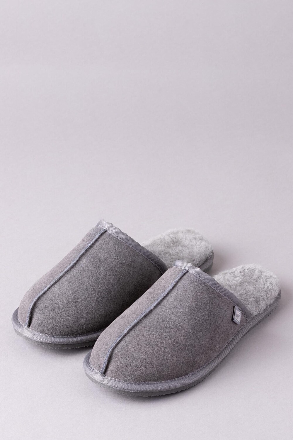 

Мужские слипоны Lakeland из овчины Lakeland Leather, серый