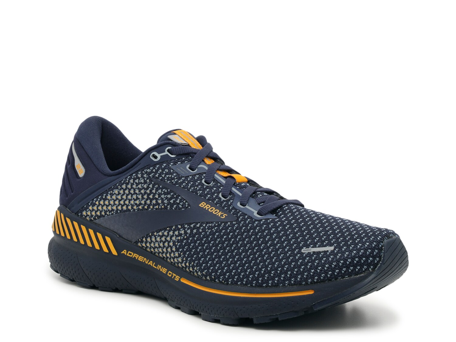 

Беговые кроссовки Adrenaline GTS 22, мужские Brooks, темно-синий/желтый