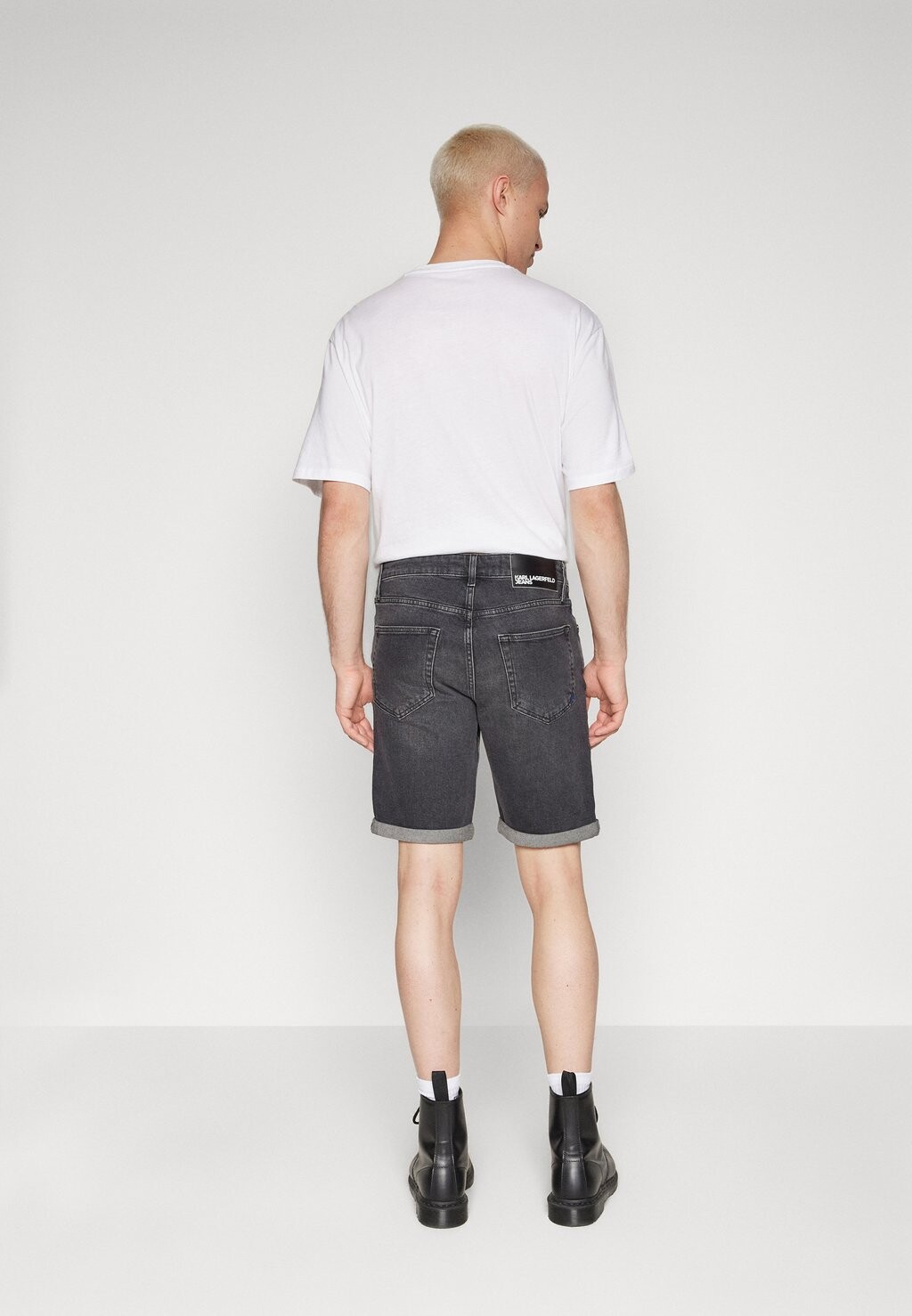 

Джинсовые шорты Karl Lagerfeld Jeans, серый деним