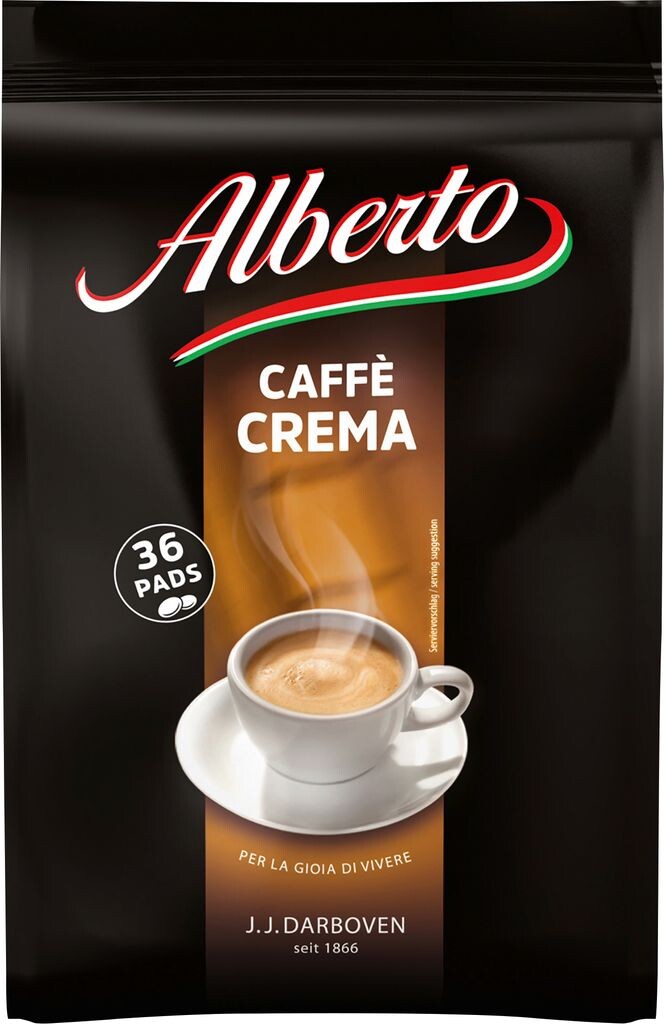 

Кофе в капсулах Alberto 'Caffe Crema', 36 капсул J.J. Darboven