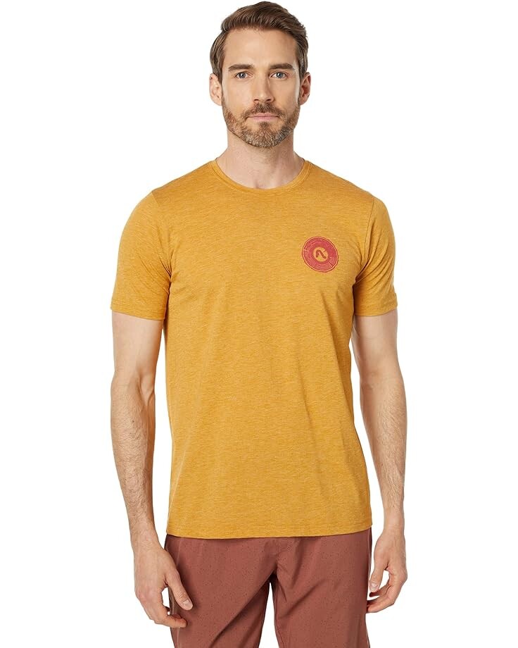 

Футболка Flylow Shuttle Tee, золотой